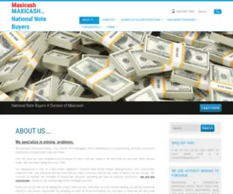 Maxicash.com(NOTE BUYER     ) Screenshot