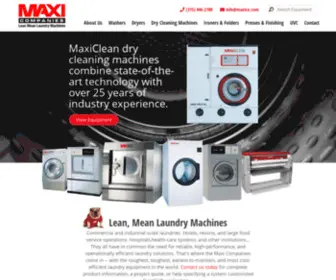 Maxico.com(Maxi Companies) Screenshot