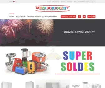 Maxidiscount.ch(Maxi Discount) Screenshot