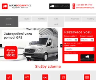 MaxidodavKY.cz(Maxidodavky) Screenshot