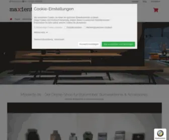 Maxiente.de(Startseite) Screenshot