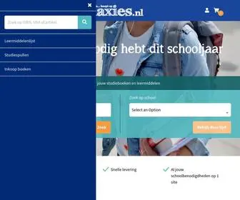 Maxies.nl(Online boeken bestellen op bij de lisette werter groep) Screenshot