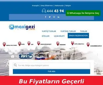 Maxigezi.com(Ankara) Screenshot