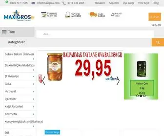 Maxigros.com(Türkiye’nin e) Screenshot