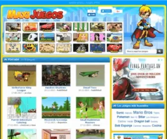 Maxijuegos.com(Juegos Gratis y Juegos Online) Screenshot