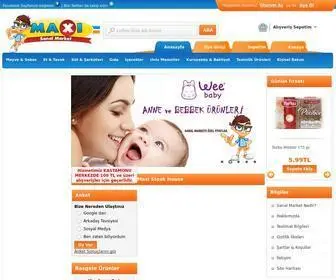 Maxikarizma.com(Maxi Sanal Market) Screenshot