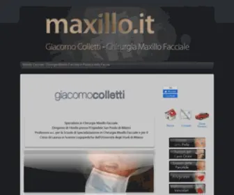 Maxillo.it(Giacomo Colletti Chirurgia Maxillo Facciale Milano) Screenshot