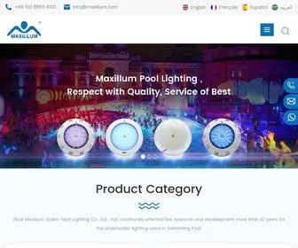 Maxillum.com(Swimming Pool Lights) Screenshot