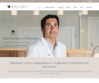 Maxilonet.com(Cirugía oral) Screenshot