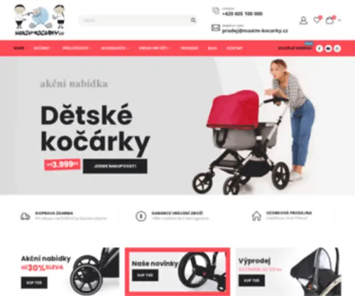 Maxim-Kocarky.cz(Dětské) Screenshot