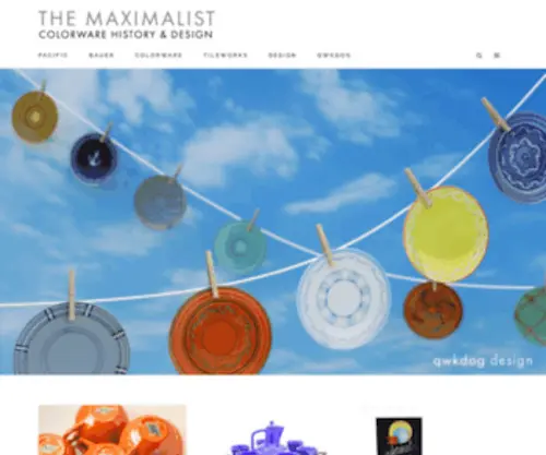 Maximalist.org(Colorware History & Design) Screenshot