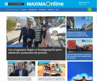 Maximaonline.com.ar(Maximaonline) Screenshot