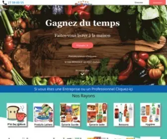 Maximarket.tn(Supermarché en Ligne Tunisie Vos courses en ligne) Screenshot