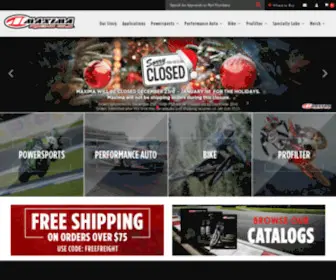 Maximausa.com(Maxima Racing Oils) Screenshot