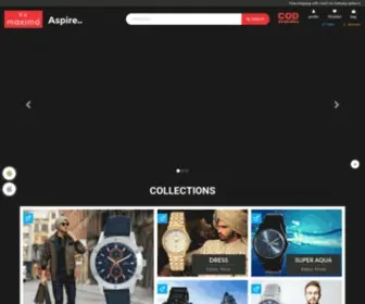 Maximawatches.com(Watches for men and women) Screenshot