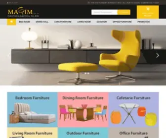 Maximfurniture.com.my(Buy furniture online Malaysia) Screenshot