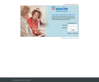 Maximhealthcarebenefits.com(maximhealthcarebenefits) Screenshot