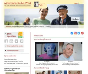 Maximilian-Kolbe-Werk.de(Maximilian-Kolbe-Werk e.V) Screenshot