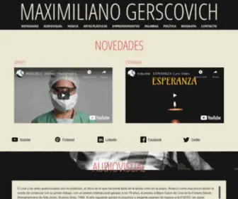Maximilianogerscovich.com(Maximiliano Gerscovich) Screenshot