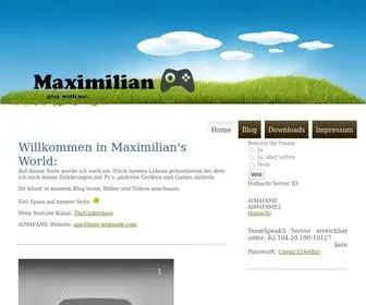 Maximiliansworld.de(Maximiliansworld) Screenshot