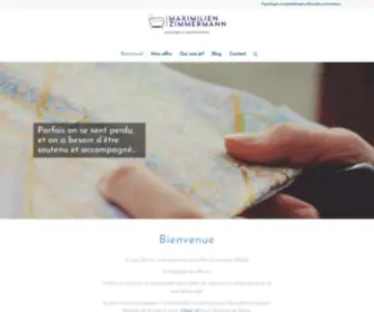 Maximilienzimmermann.org(Maximilien Zimmermann) Screenshot