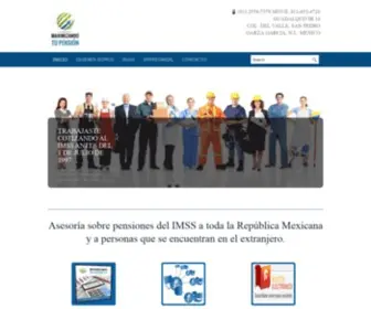 Maximizandotupension.com(Asesoría en pensiones del imss) Screenshot