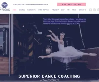 Maximodancestudio.com.au(Join Top 3 Best Dance School in Brisbane) Screenshot