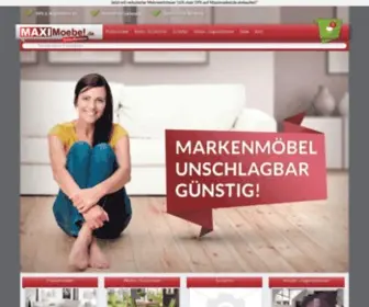 Maximoebel.de(Markenmöbel) Screenshot