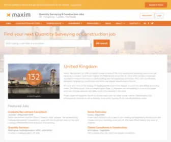 Maximrecruitment.co.uk(Maxim Recruitment) Screenshot