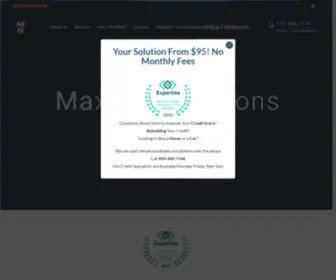 Maxims-Solutions.com(Maxims Solutions) Screenshot