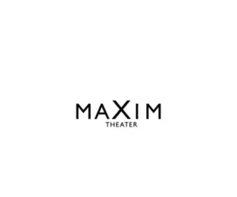 Maximtheater.ch(MAXIM Theater) Screenshot