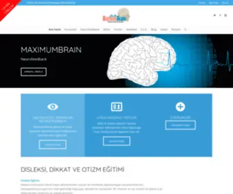 Maximumbrain.com.tr(Neurofeedback Merkezi) Screenshot