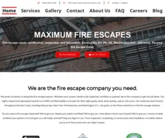 Maximumfireescapes.com(Maximum Fire Escapes) Screenshot