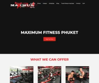 Maximumfitnessphuket.com(Contact Support) Screenshot