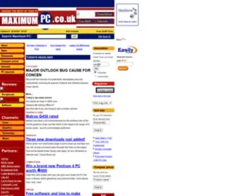 Maximumpc.co.uk(Maximum PC) Screenshot