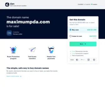 Maximumpda.com(Maximumpda) Screenshot