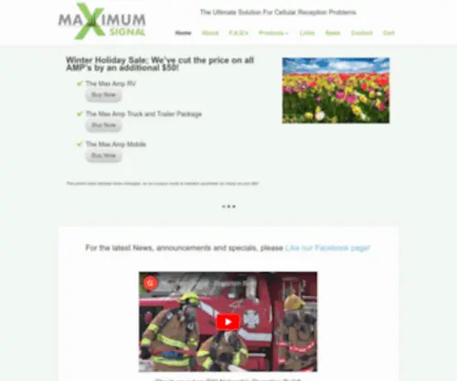 Maximumsignal.net(Maximum Signal) Screenshot