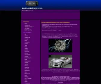 Maximumwallpapers.com(The Ultimate Sony PSP Wallpapers Resource) Screenshot
