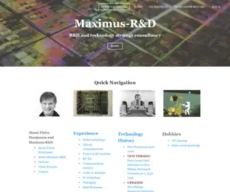 Maximus-Randd.com(Welcome and quick navigation) Screenshot