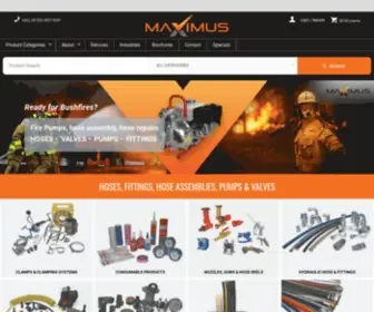 Maximusindustrial.com.au(Maximus Trade Centre) Screenshot