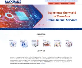 Maximusinfoware.com(Maximus Infoware India Pvt) Screenshot