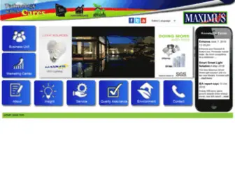 Maximusonline.co.uk(MAXIMUS ME Integrated Technologies) Screenshot