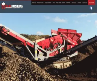 Maximusscreening.com(Maximus rebranded to become RM Dungannon) Screenshot