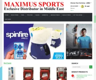 Maximussports.ae(Maximus Sports) Screenshot