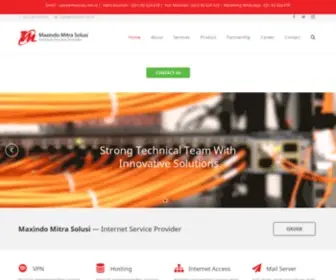 Maxindo.net(Solusi internet cepat) Screenshot