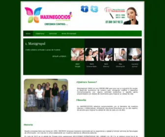 Maxinegocios.com.mx(Maxinegocios) Screenshot