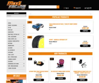 Maxiracing.com(Tienda Radiocontrol y Hobby Rc Maxiracing) Screenshot