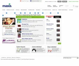 Maxis.net.my(My Maxis Store) Screenshot