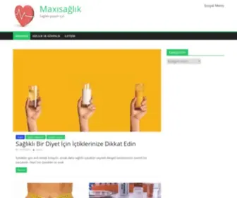 Maxisaglik.com(Sağlıklı) Screenshot