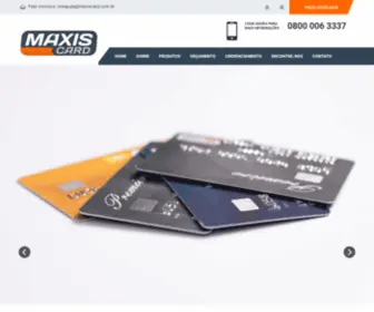 Maxiscard.com.br(O Seu cartão de Benefícios) Screenshot